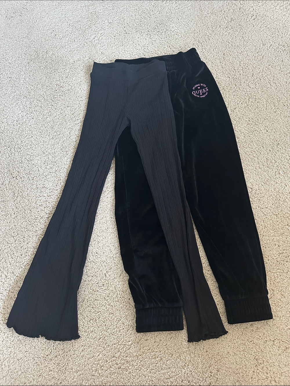 Girls Size 8 Pants Bundle, H&M and GUESS